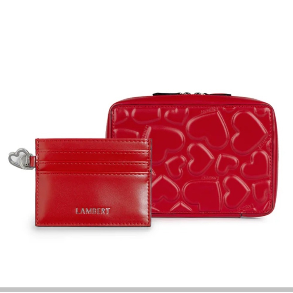 2 Lambert Red Heart Set